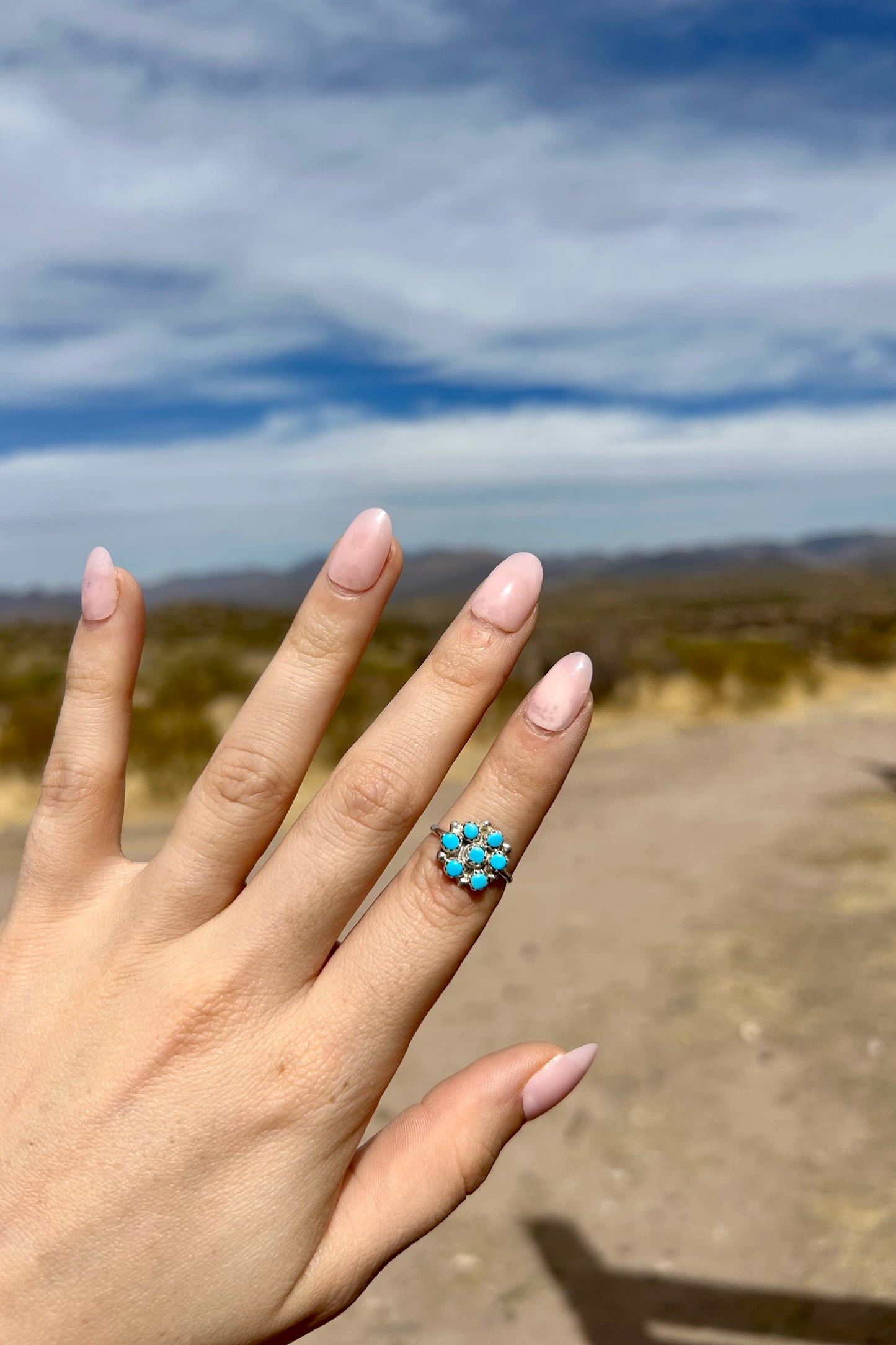 Tiny Flower Ring