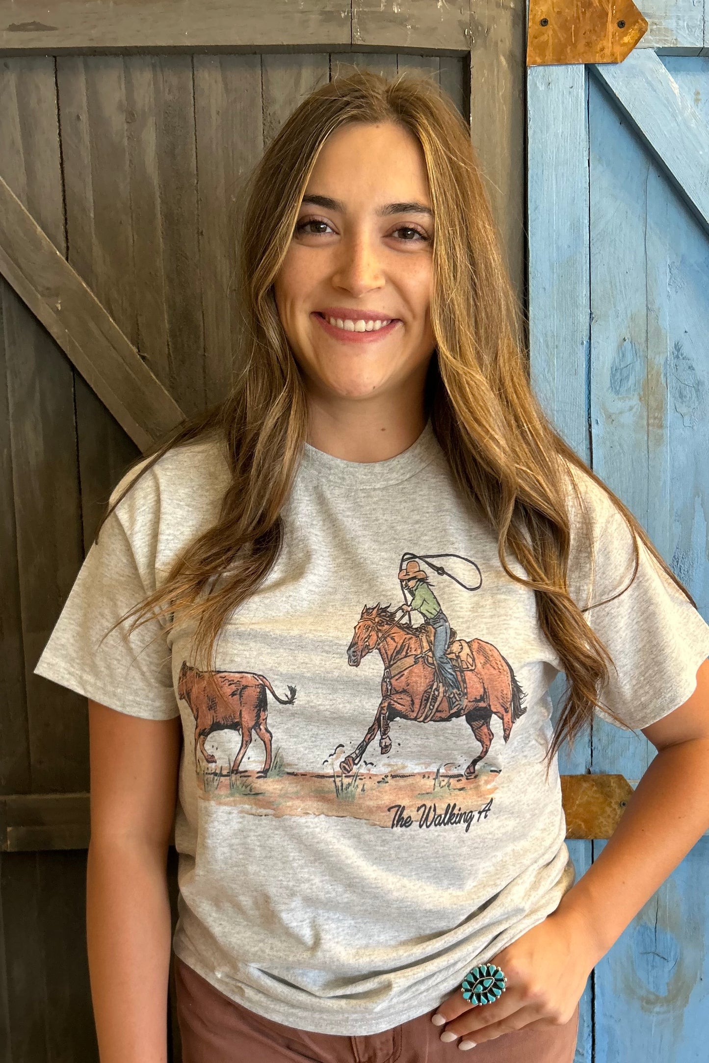 Ropin Cowgirl Tee