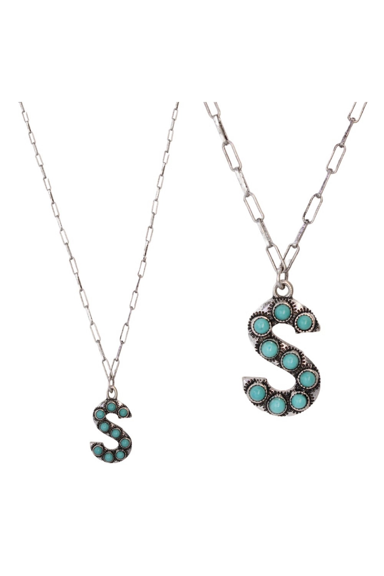 Initial Pendant Necklace