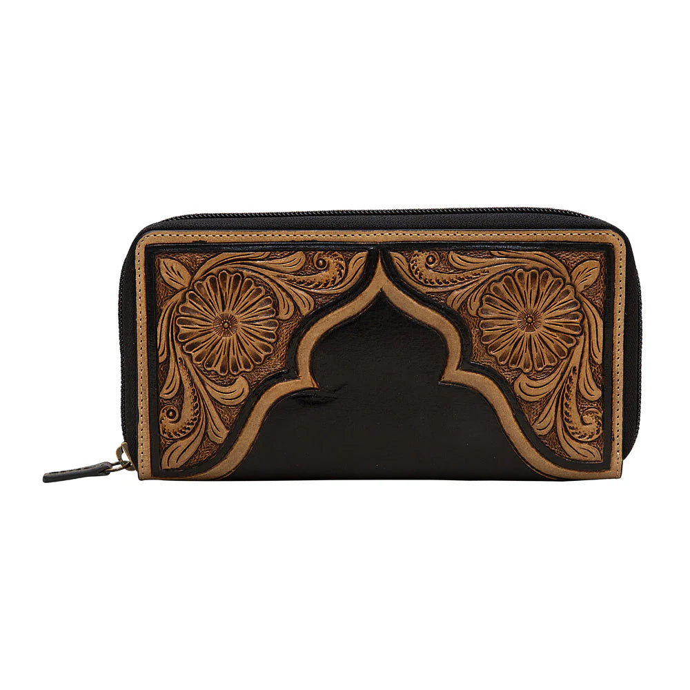Crimson Leather Wallet