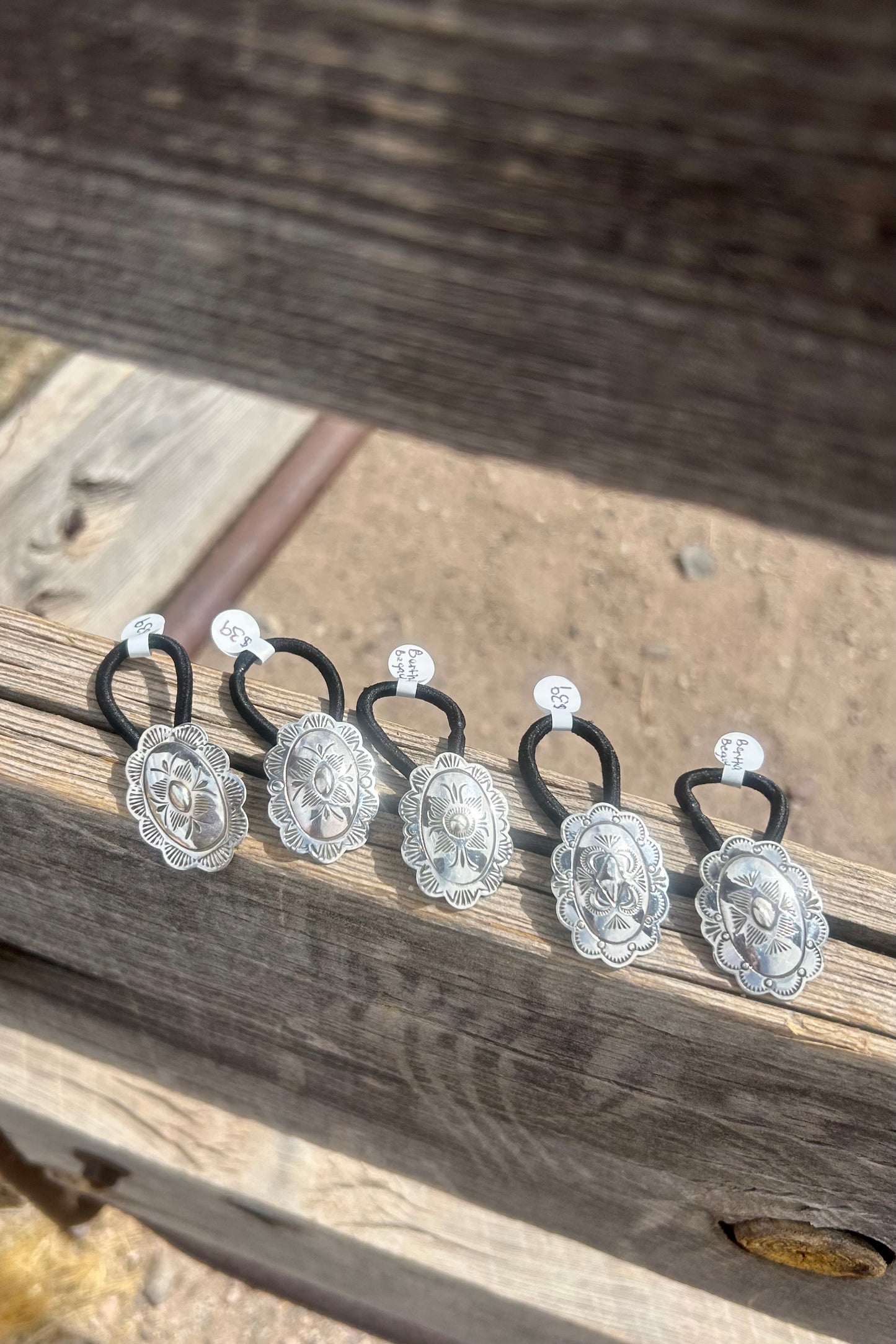 Concho Hair Ties