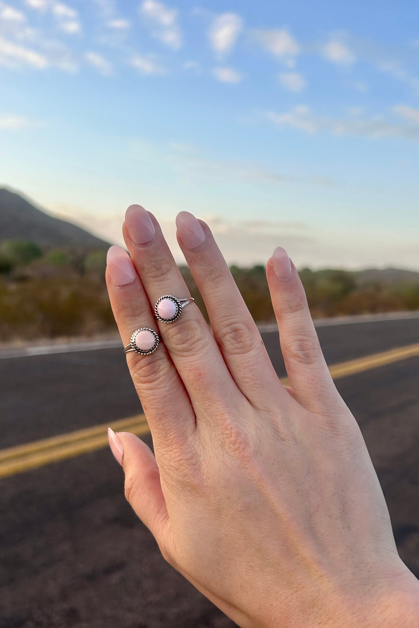 Pink Conch Rings