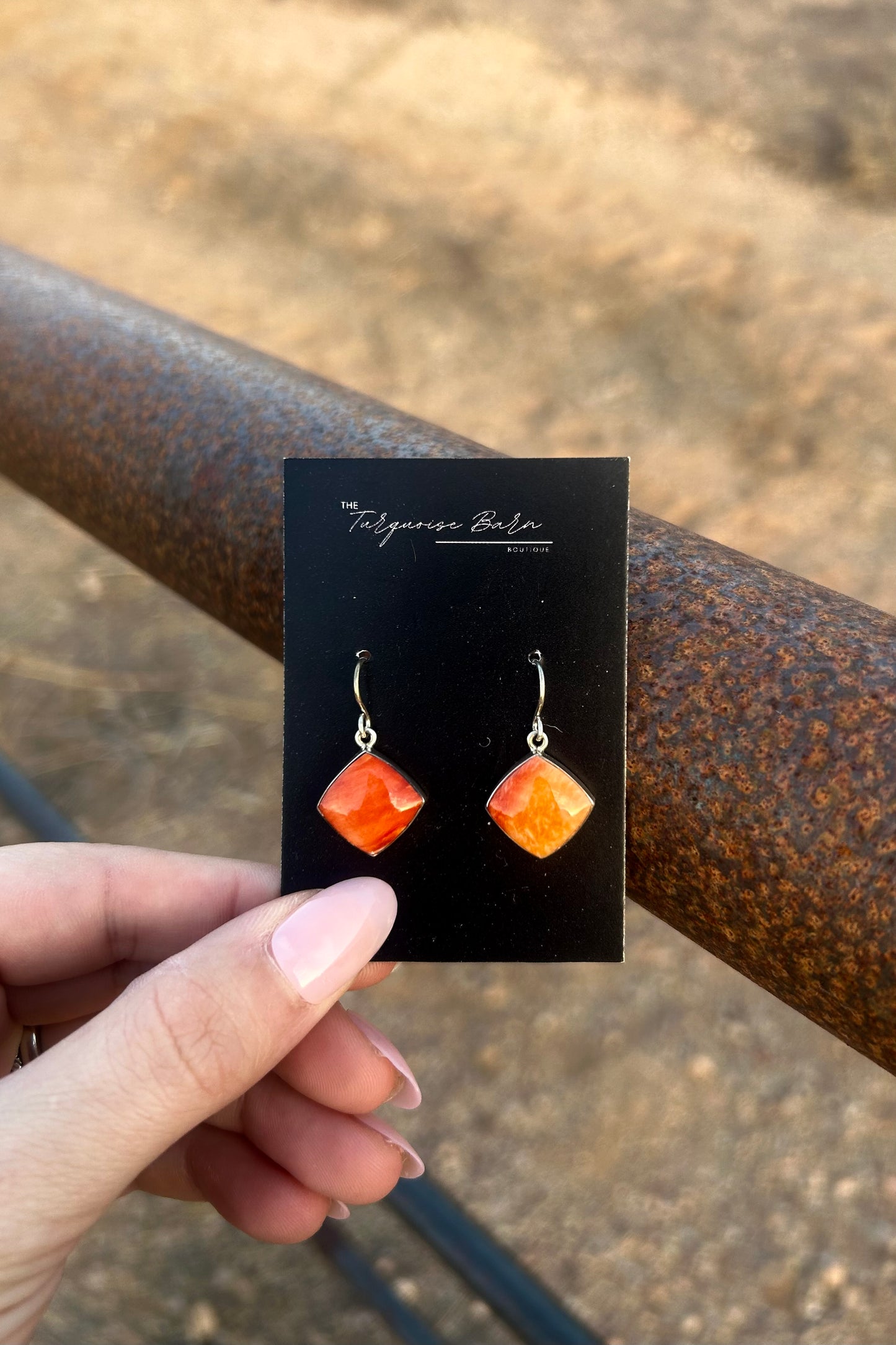 Spiny Dangle Earrings