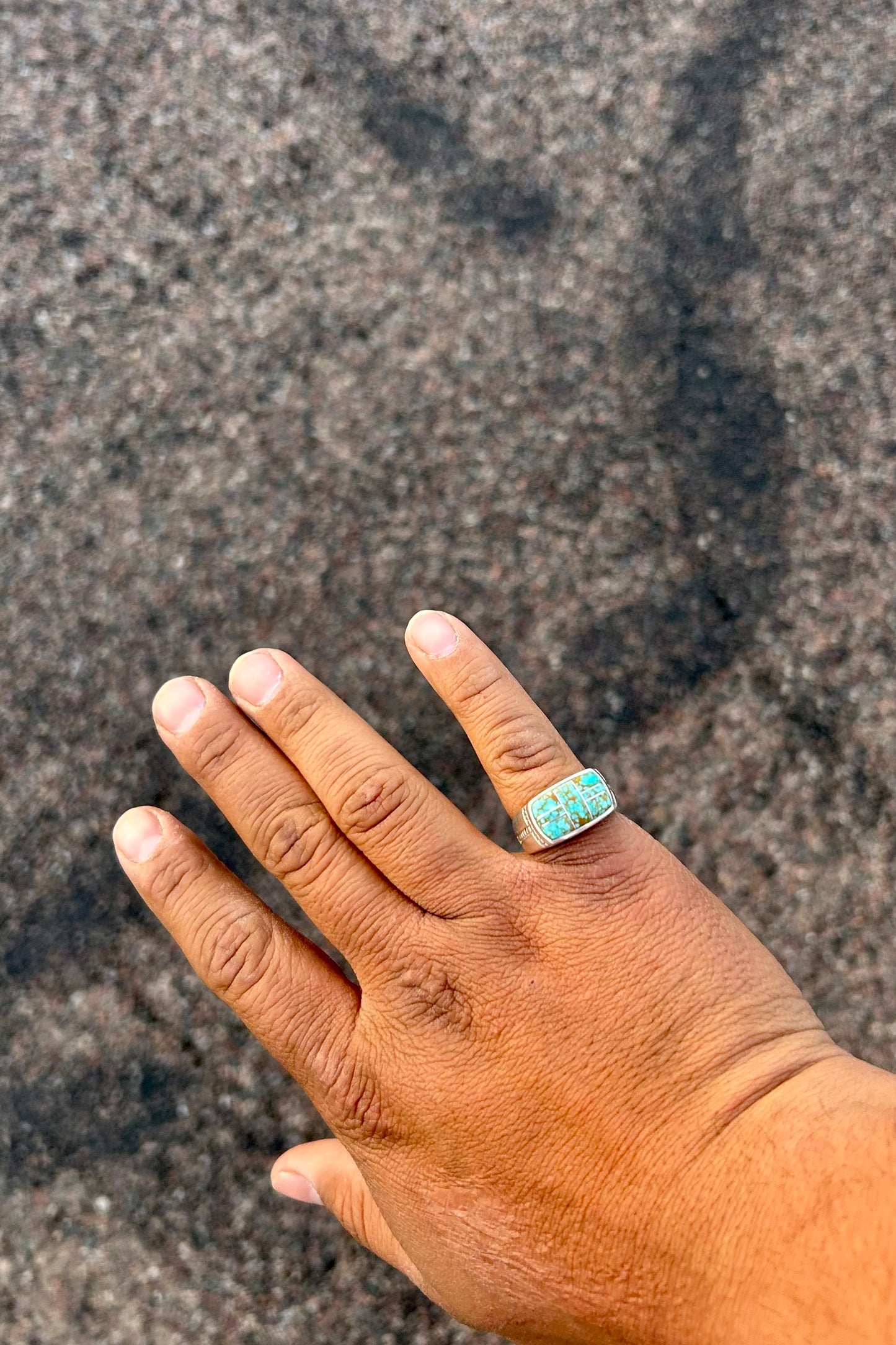 Turquoise Mens Ring