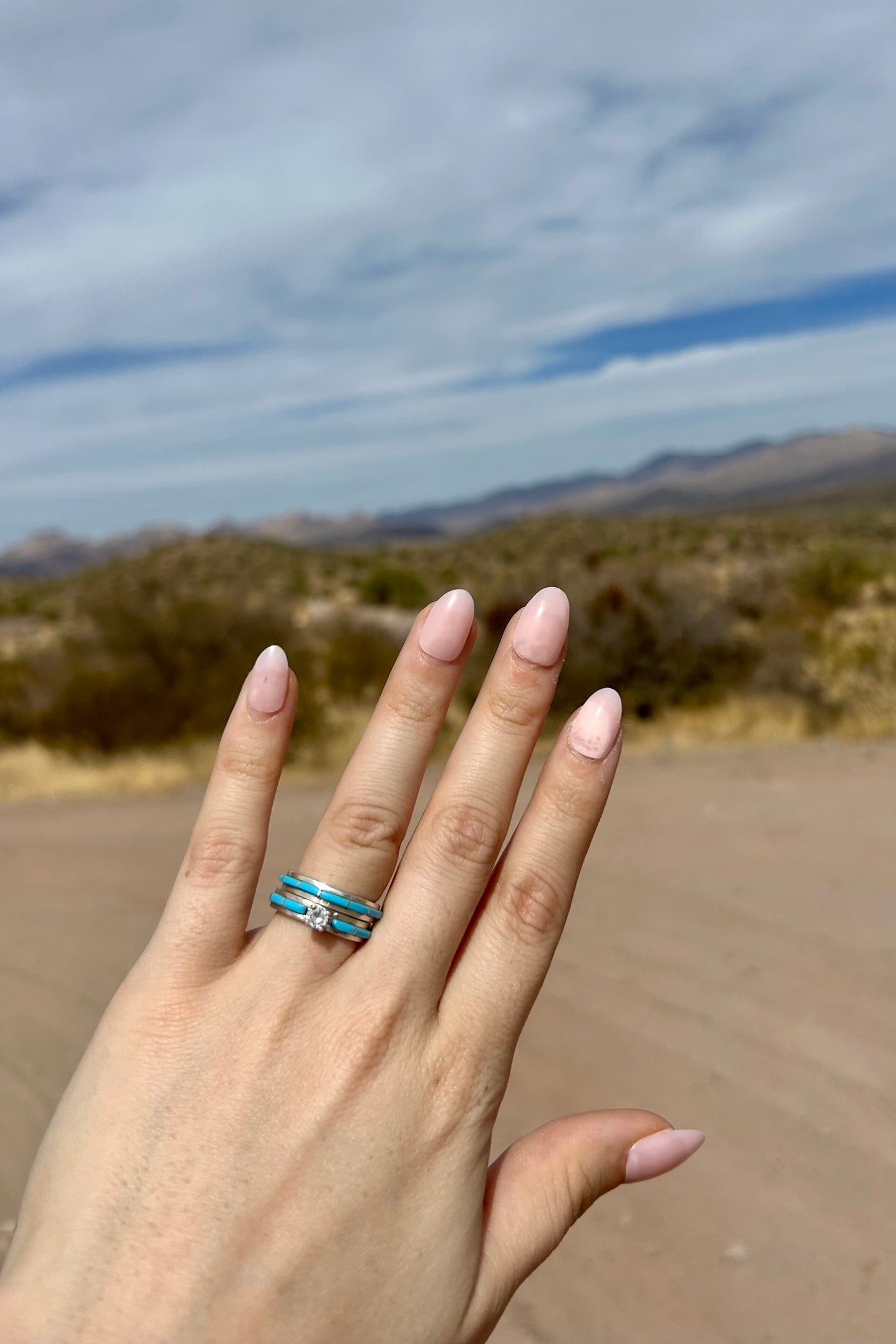 Turquoise Wedding Ring