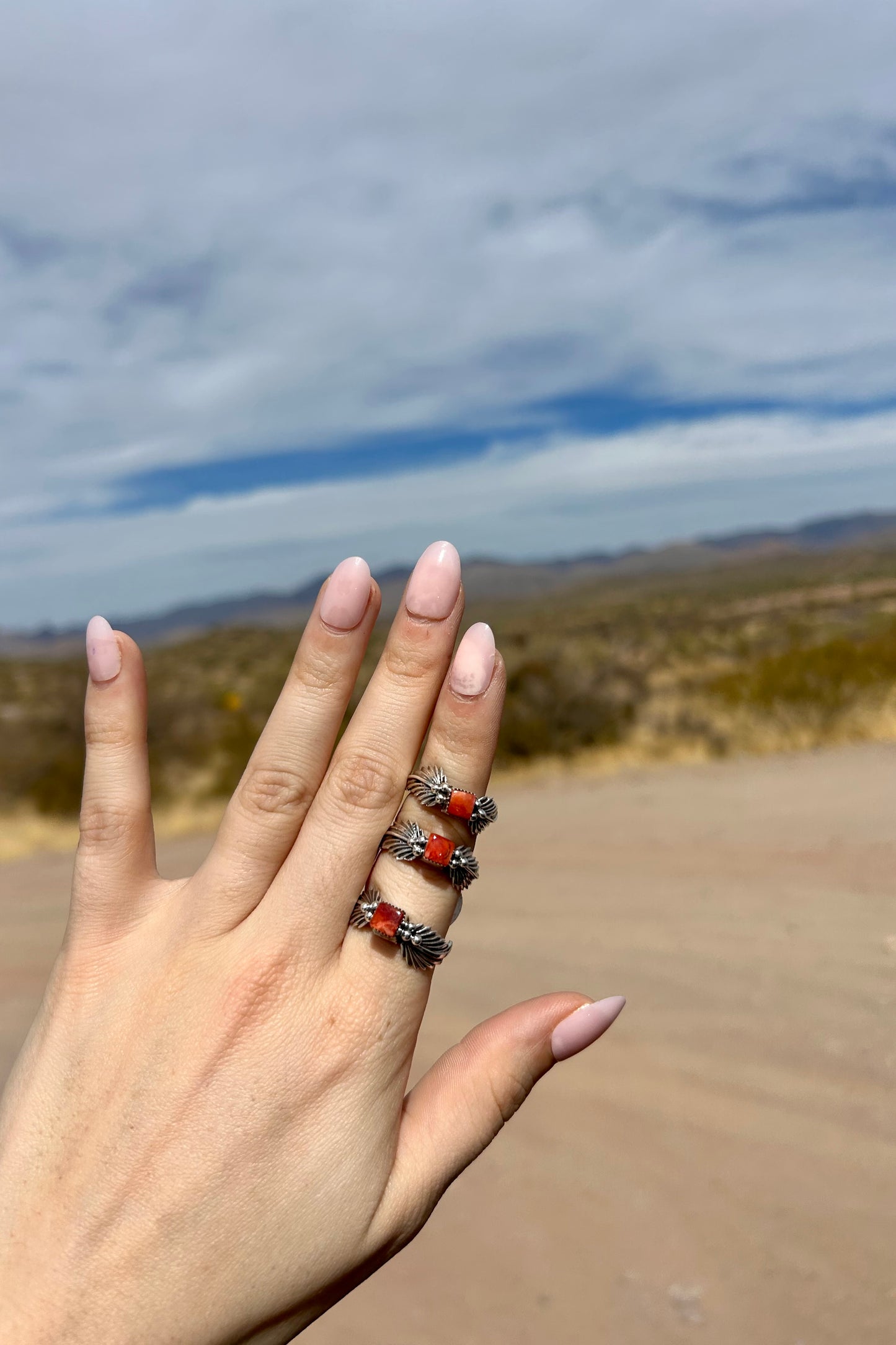 Spiny Feather Ring