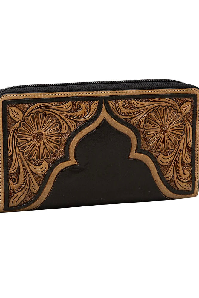Crimson Leather Wallet