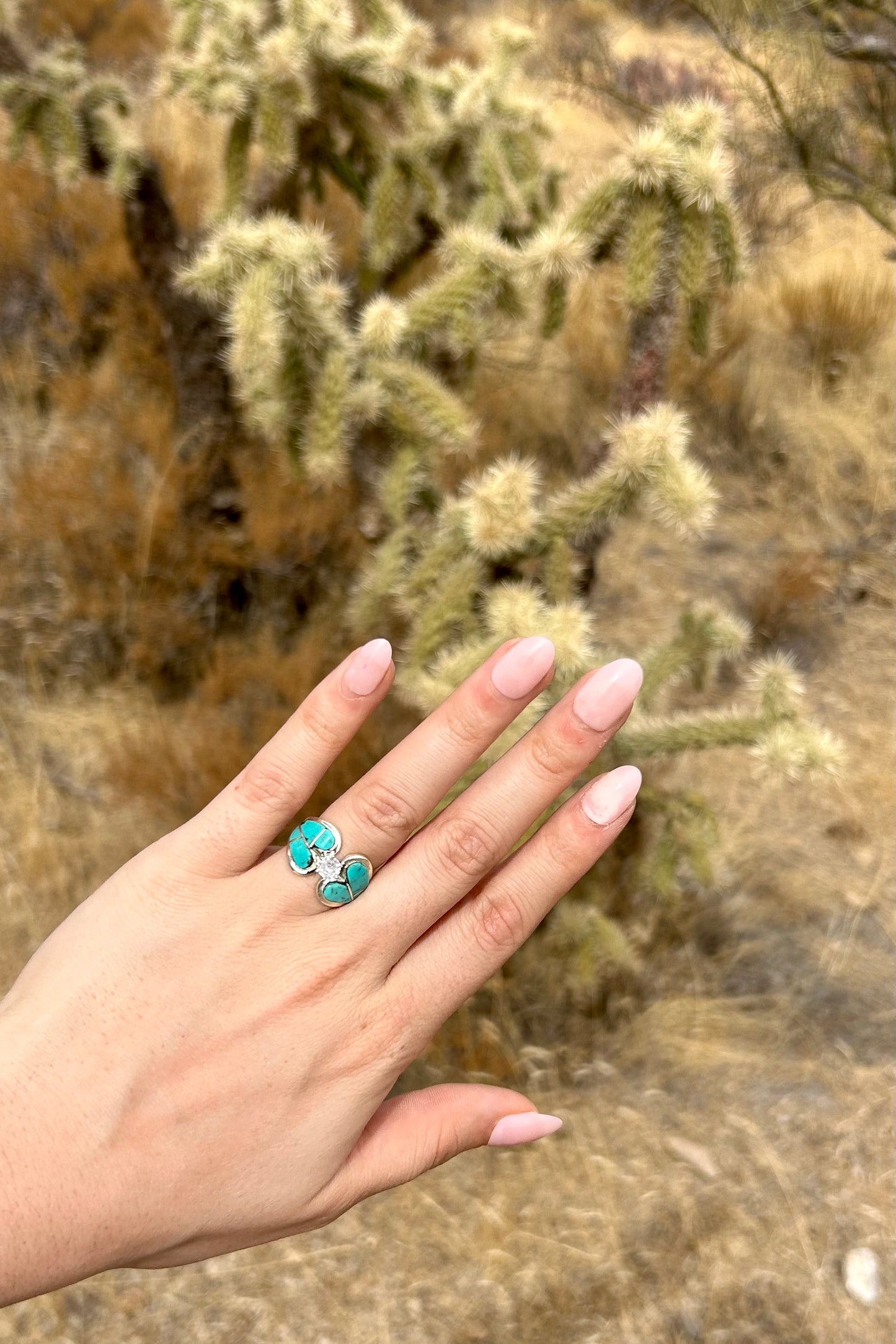 Turquoise Wedding Ring