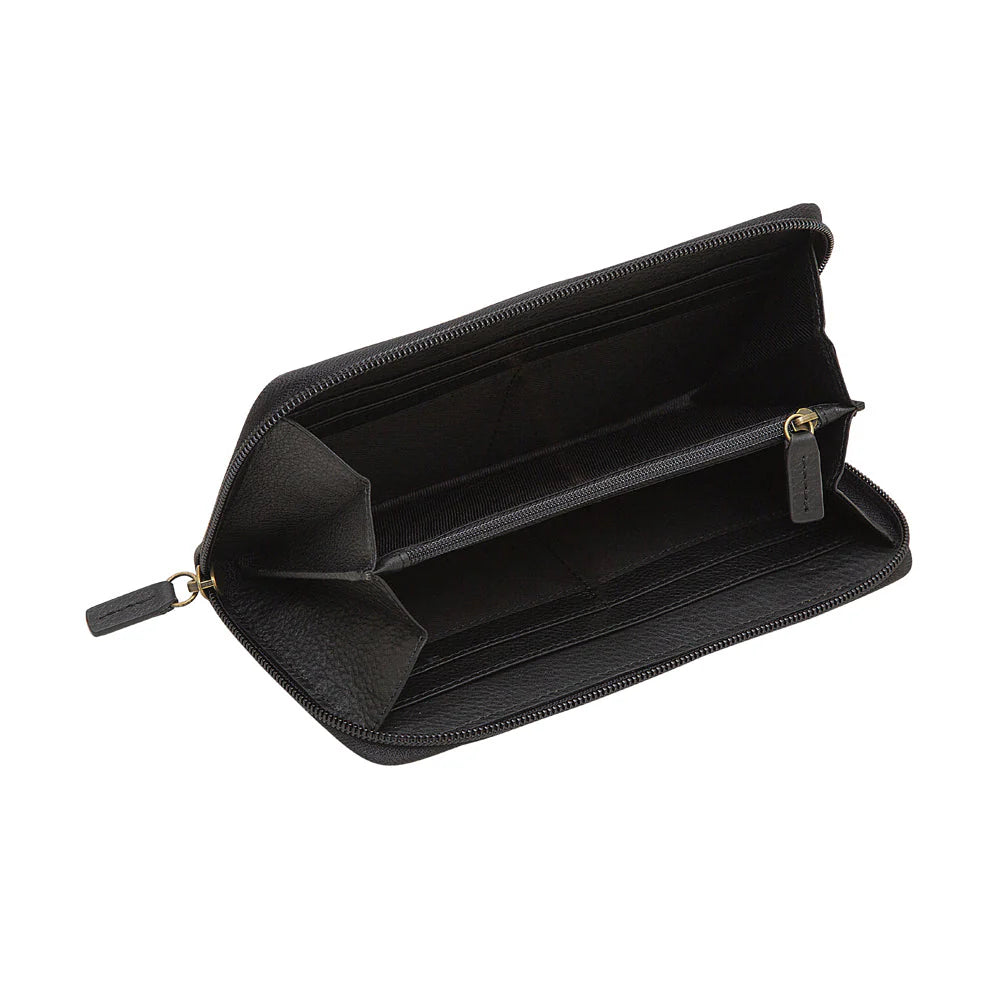 Crimson Leather Wallet