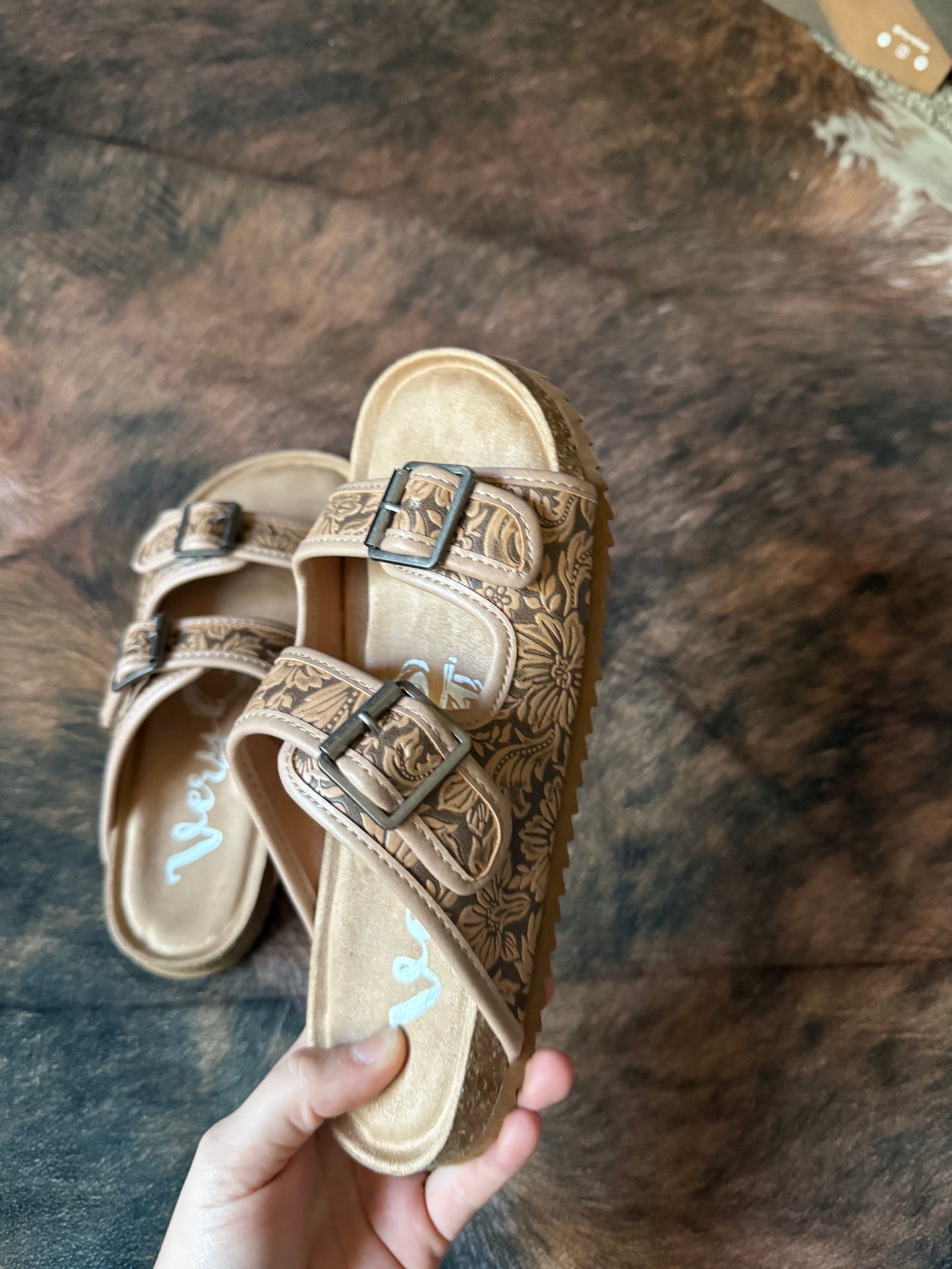 Lindsey Tan Sandals