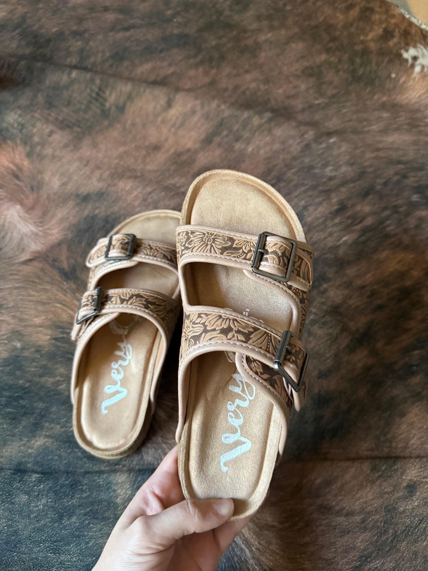 Lindsey Tan Sandals
