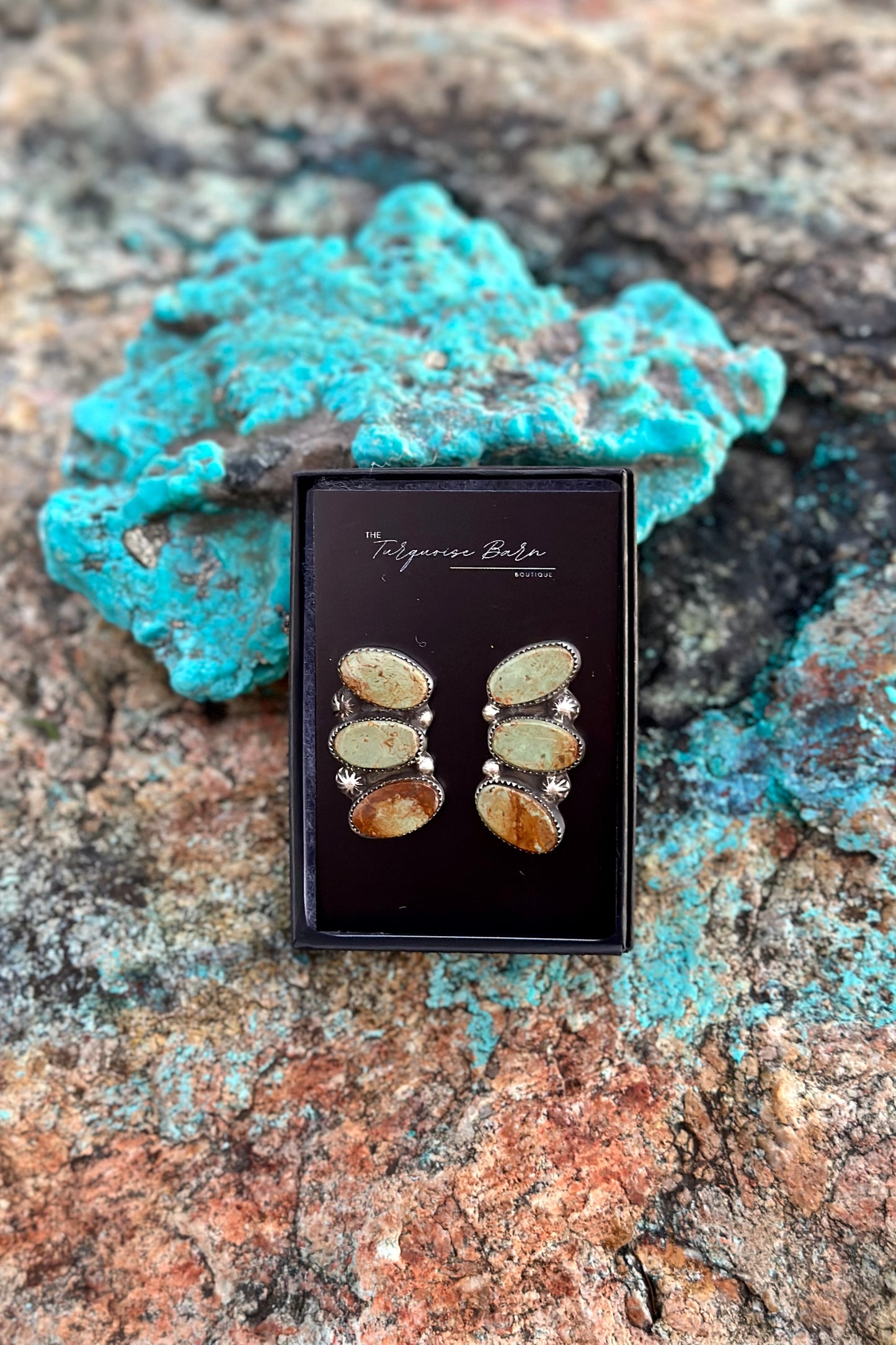 Turquoise & Sterling Silver Earrings