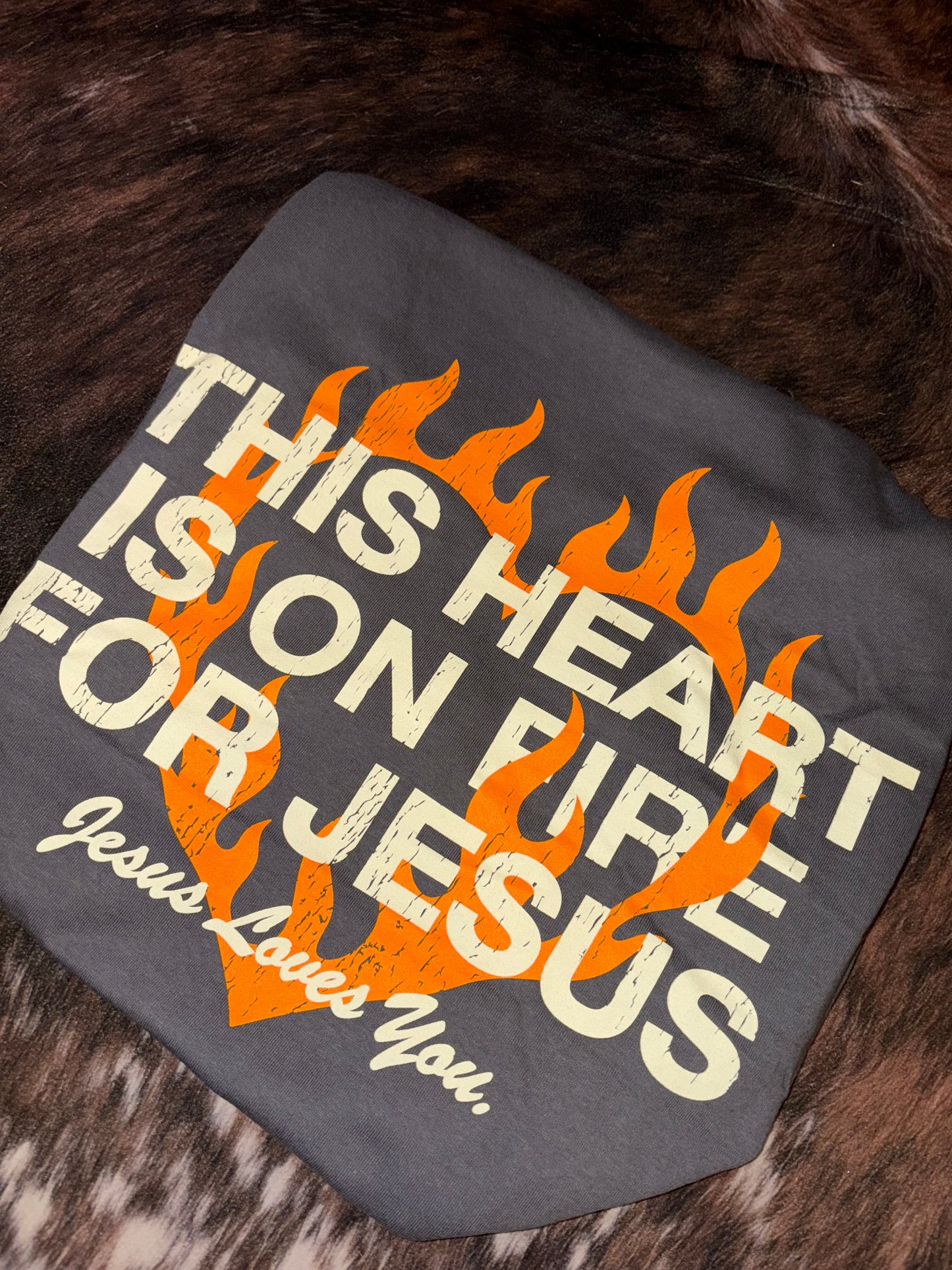 This Heart Is On Fire For Jesus