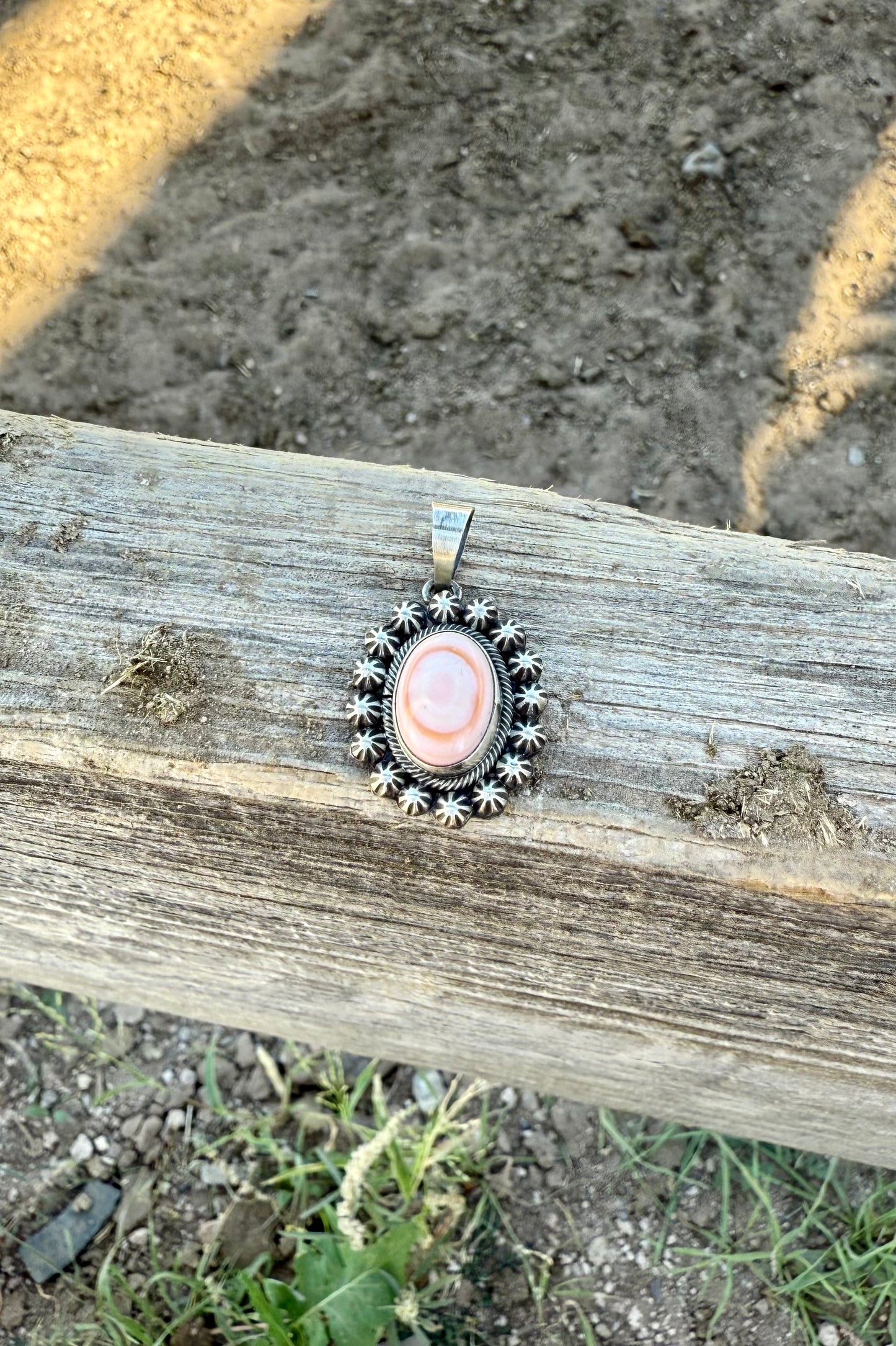 Pink pendant