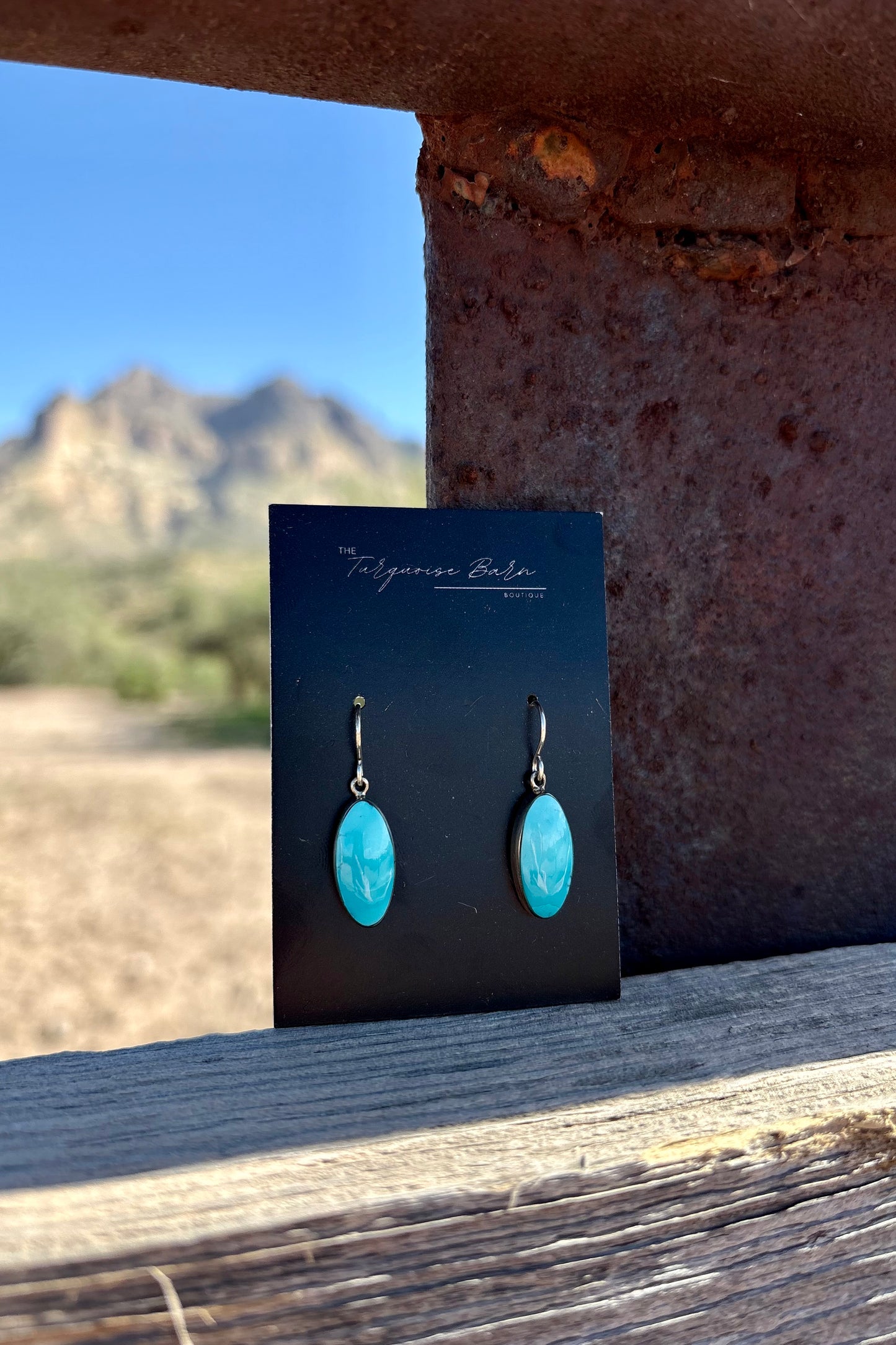 Dangle Turquoise earrings