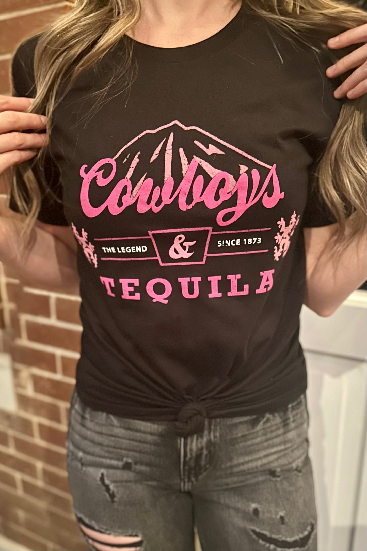 Cowboys and Tequila Graphic Tee