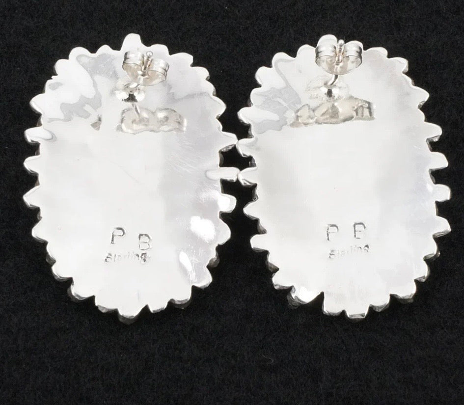 Cluster Turquoise Earrings