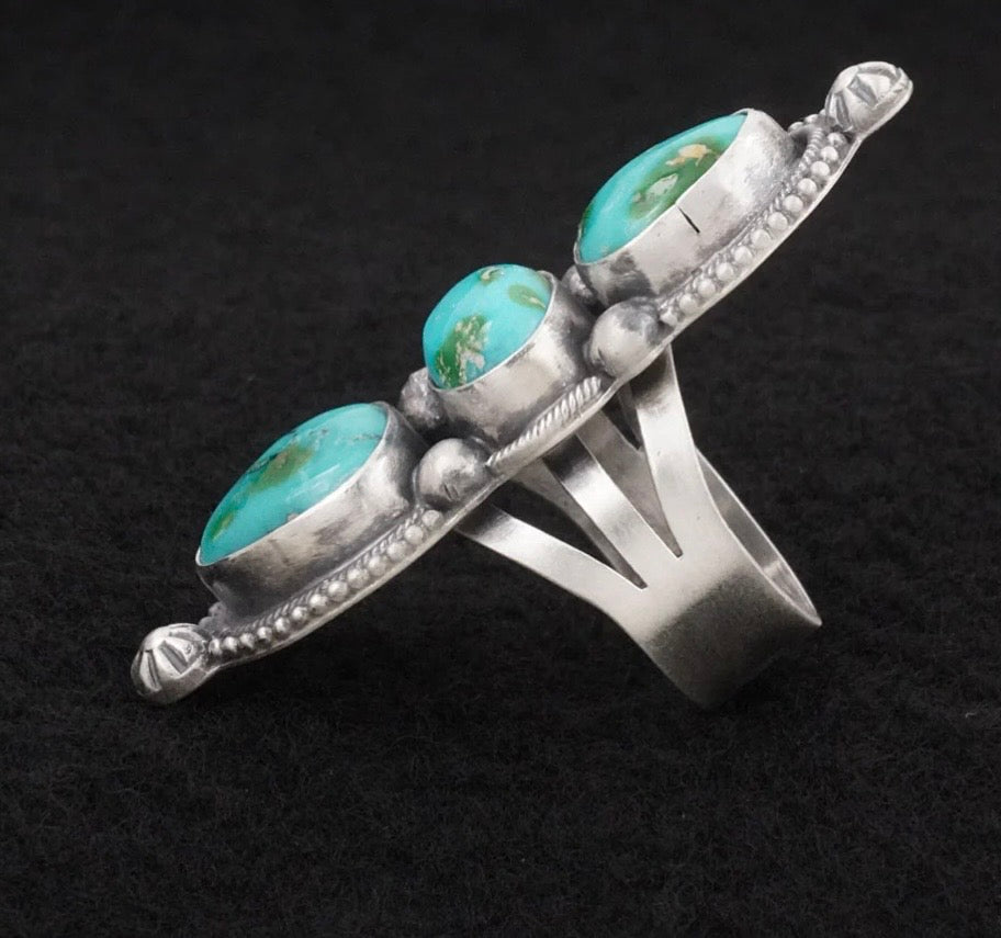 Sonoran Three Stone Ring
