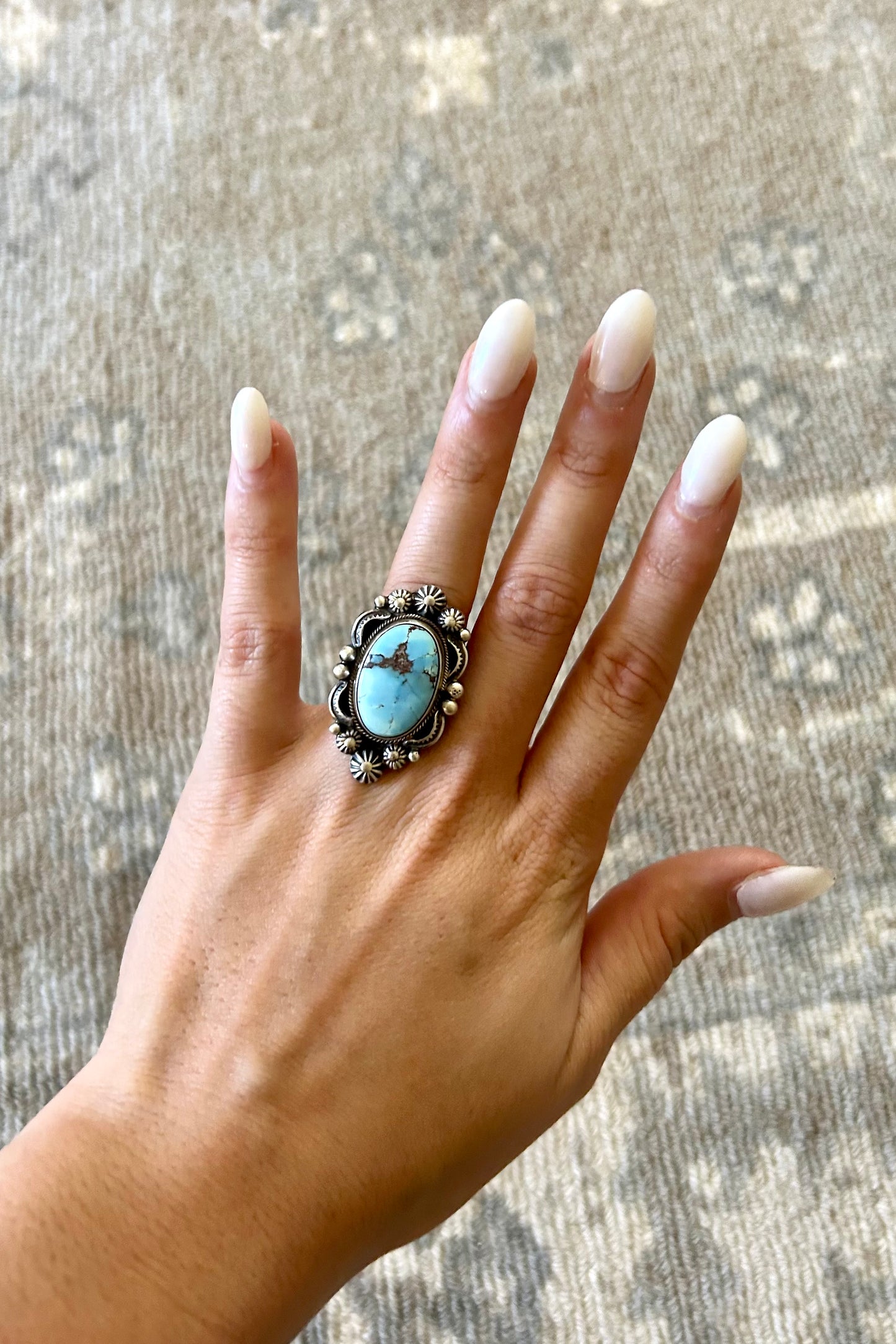 Kingman Turquoise Ring