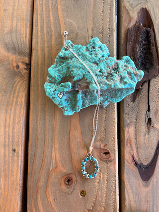 FOREVER PIECE ❖ Authentic Turquoise Initial Necklace