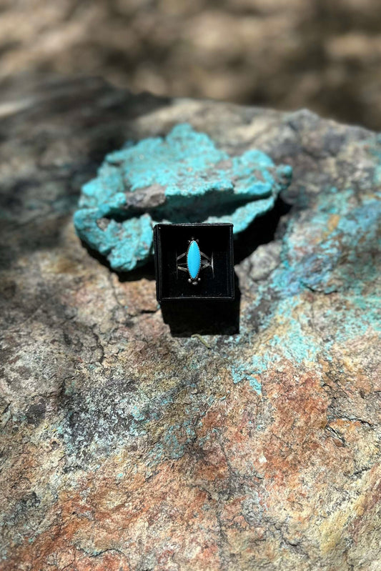 Starburst Turquoise Ring