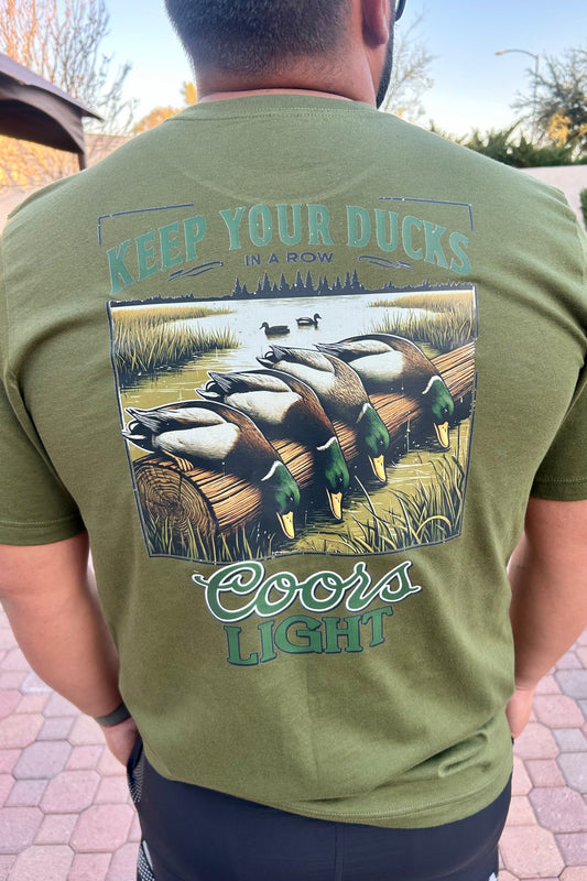 Keep Your Ducks In A Row Men’s Tee