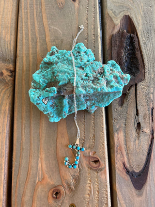 FOREVER PIECE ❖ Authentic Turquoise Initial Necklace