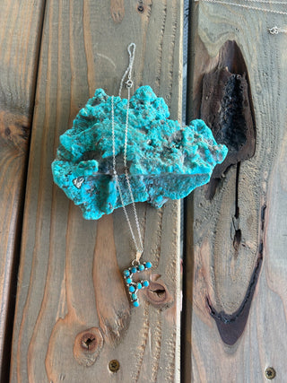 FOREVER PIECE ❖ Authentic Turquoise Initial Necklace