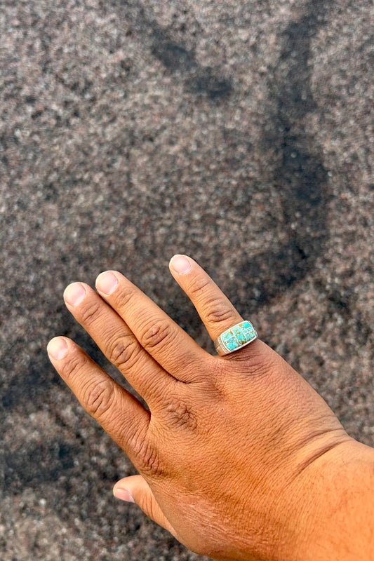 Turquoise Mens Ring