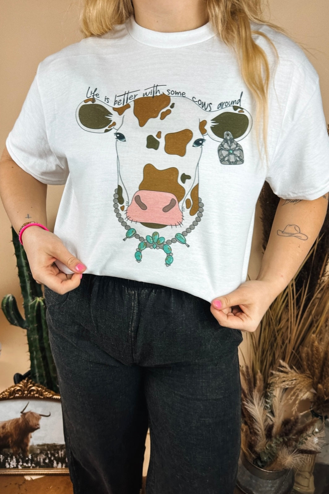 Life Is Better With Cows Graphic