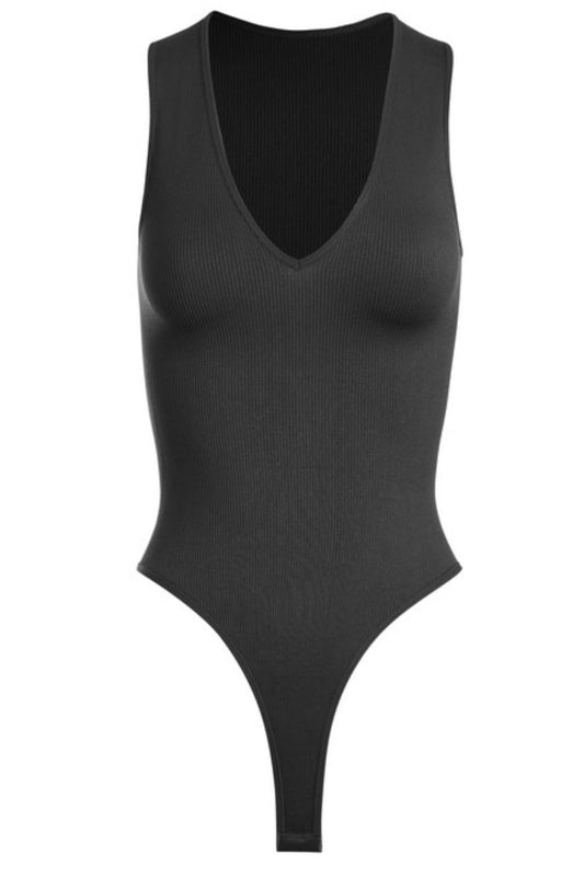 One size bodysuit Black