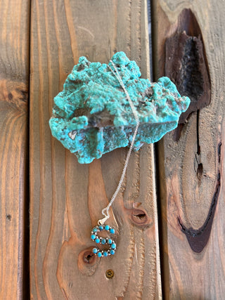 FOREVER PIECE ❖ Authentic Turquoise Initial Necklace