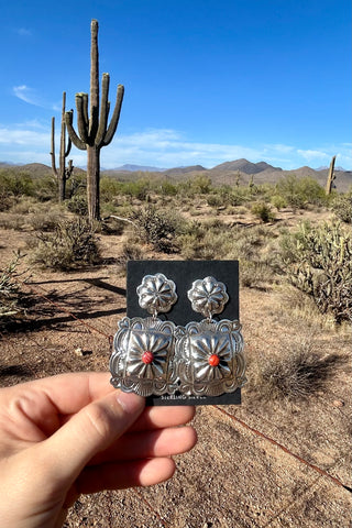 THE PAIR ❖ Spiny Concho Earrings