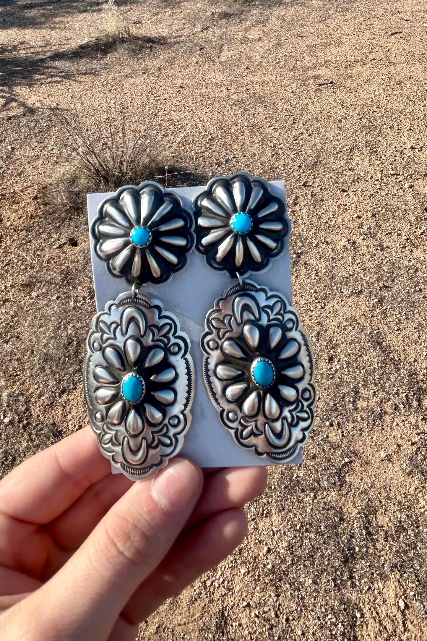 Leander Tahe Turquoise Earrings