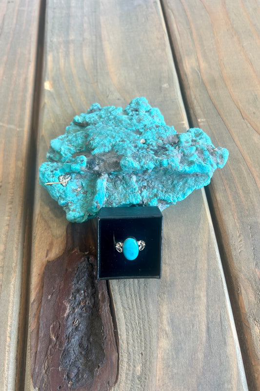 Kingman Turquoise Ring