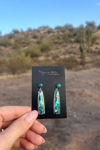TURQUOISE FAVORITES ❖ Cloud MTN Polychrome Earrings