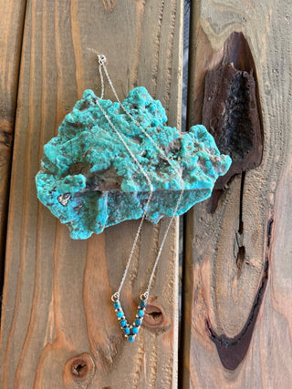 FOREVER PIECE ❖ Authentic Turquoise Initial Necklace