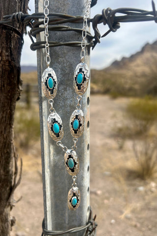 COLLECTED TURQUOISE ❖ Shadow Box Necklace