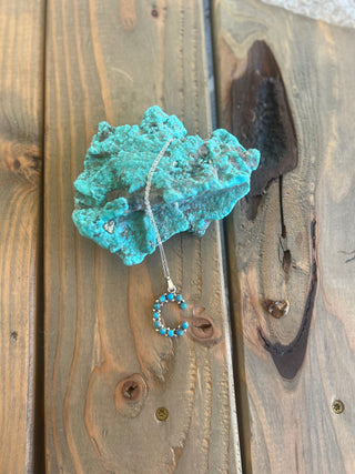 FOREVER PIECE ❖ Authentic Turquoise Initial Necklace
