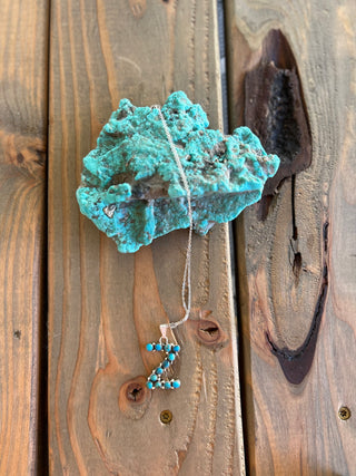 FOREVER PIECE ❖ Authentic Turquoise Initial Necklace