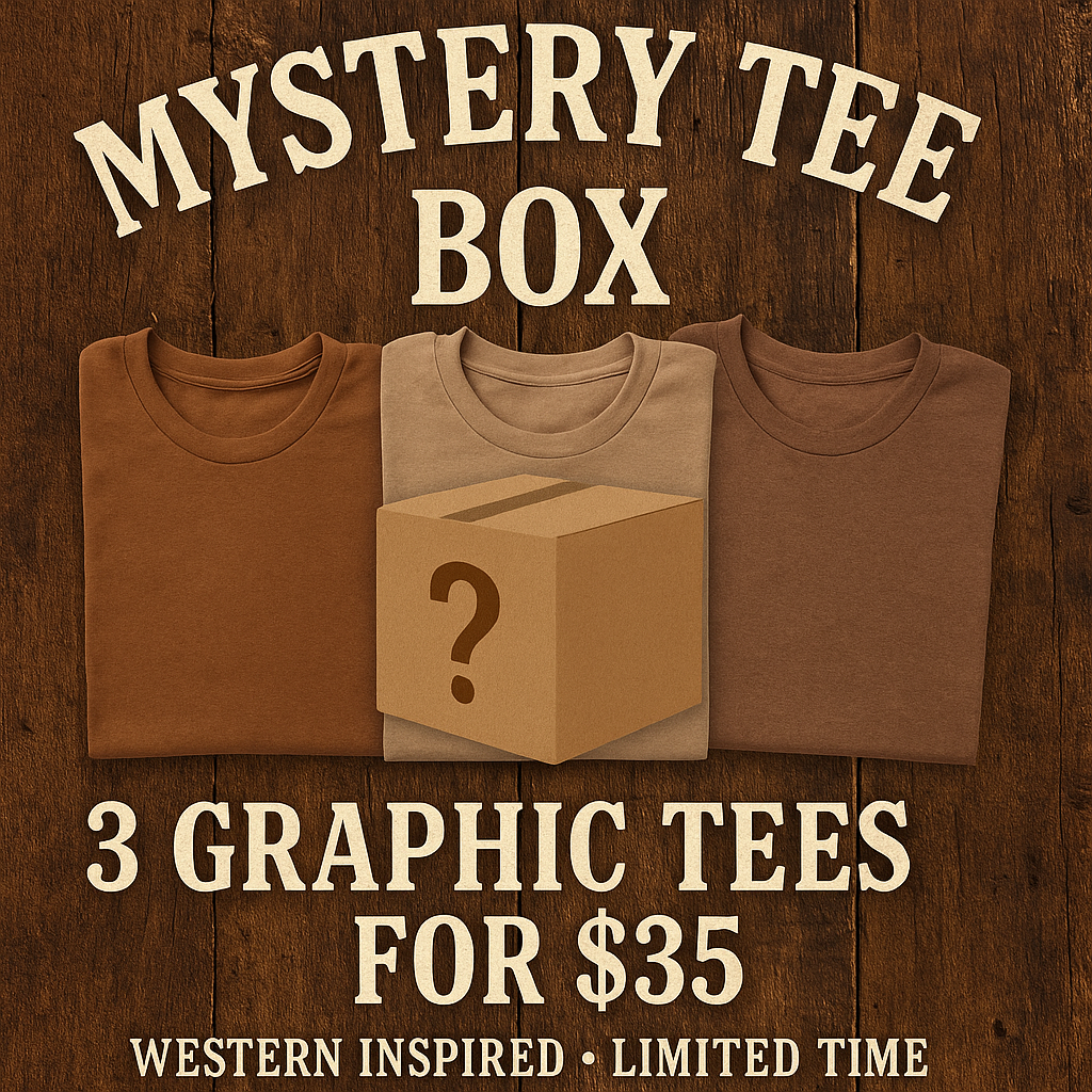 Mystery Box Graphic Tees 3 for $35