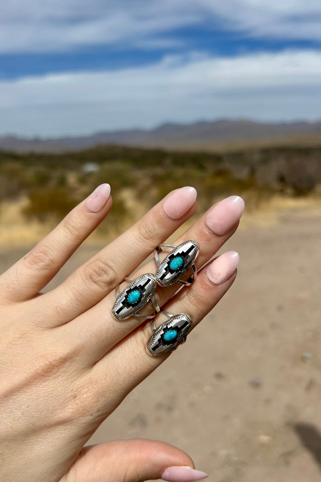 SHADOW & SILVER ❖ Shadow Box Ring