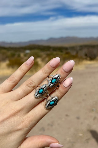 SHADOW & SILVER ❖ Shadow Box Ring