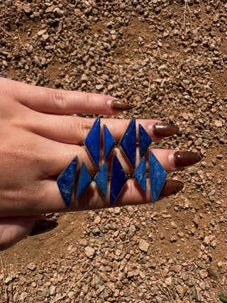 MIDNIGHT SKIES ❖ Lapis Lazuli Adjustable Ring