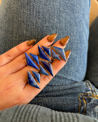 MIDNIGHT SKIES ❖ Lapis Lazuli Adjustable Ring