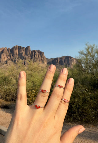 RODEO SWEETHEART ❖ Red Heart Ring