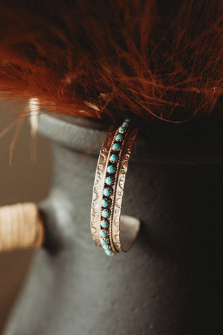 LITTLE BLUE ROW ❖ Turquoise Cuff