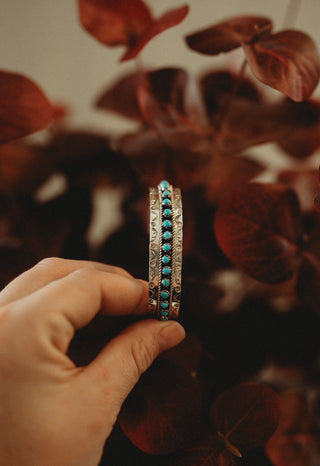 LITTLE BLUE ROW ❖ Turquoise Cuff