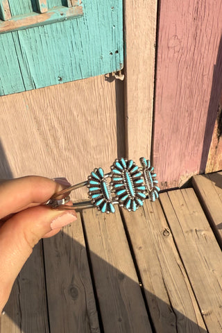 CLUSTER LOVE ❖ Turquoise Cluster Cuff