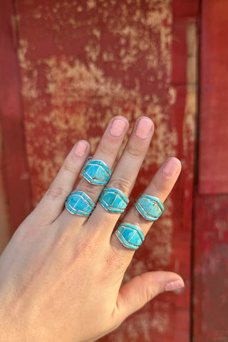 COLLECTED TURQUOISE ❖ Turquoise Rings